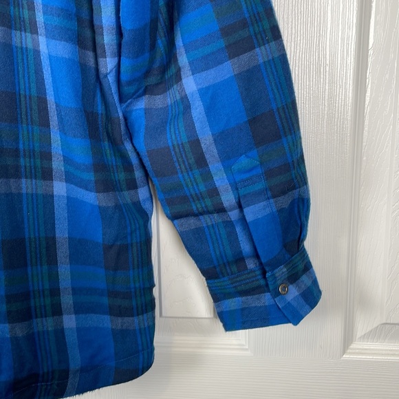 Mountain Khakis flannel shirtjac shacket, men’s large - Picture 13 of 14